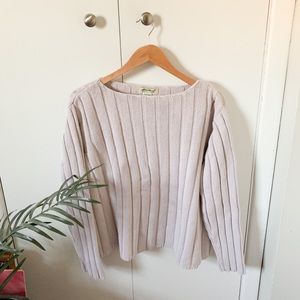 Vintage Eddie Bauer Cream Sweater